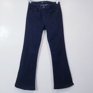 3x1 NYC The Bell Bottom Flare Jeans in Alpha Dark Wash Jeans